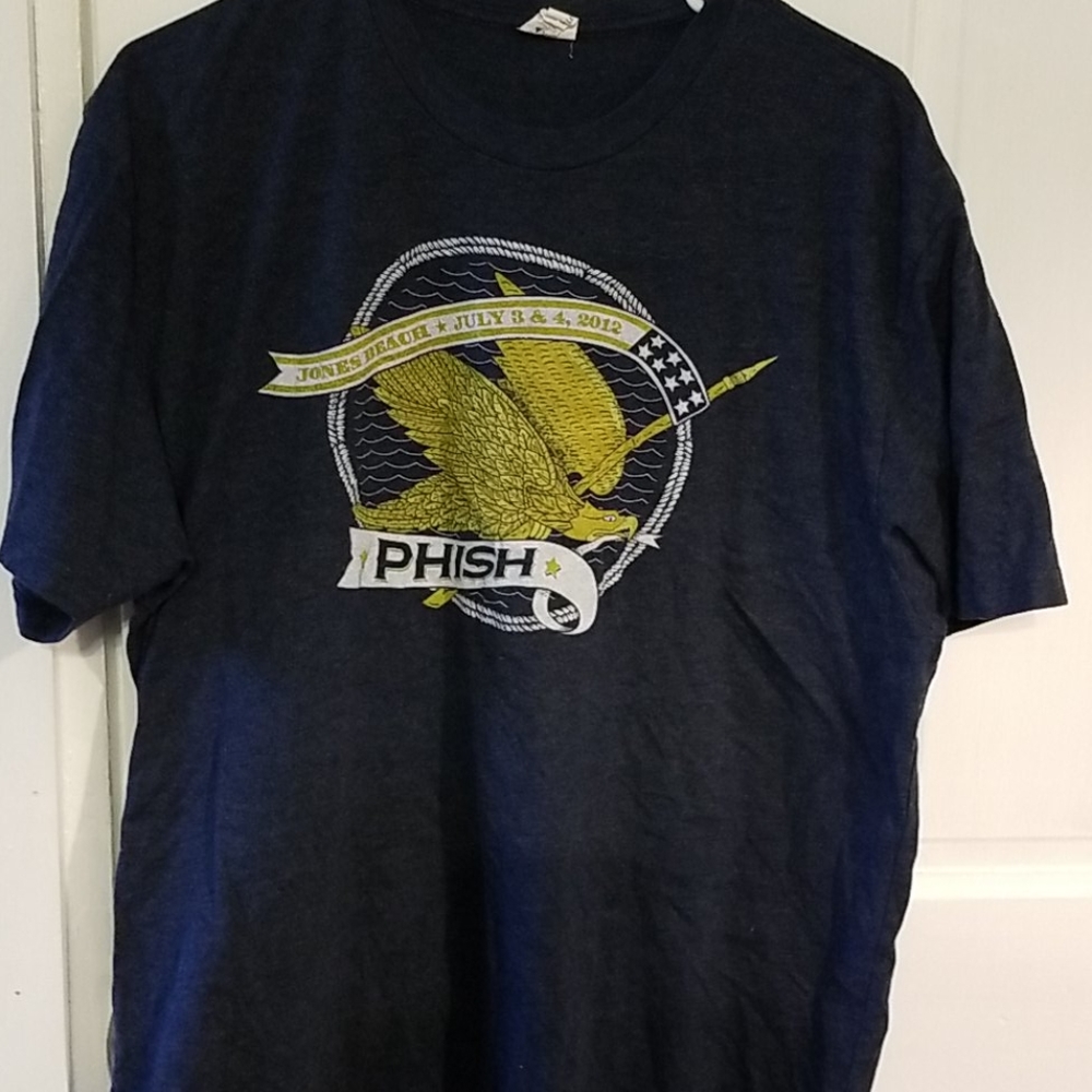 Mens XL Phish 2012 july 4th jones beach